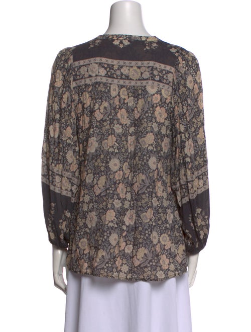 Spell & The Gypsy Collective Floral Print V-Neck Button-Up Top