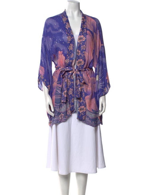 Spell & The Gypsy Collective Printed Three-Quarter Sleeve Tunic