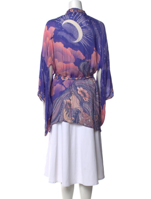 Spell & The Gypsy Collective Printed Three-Quarter Sleeve Tunic