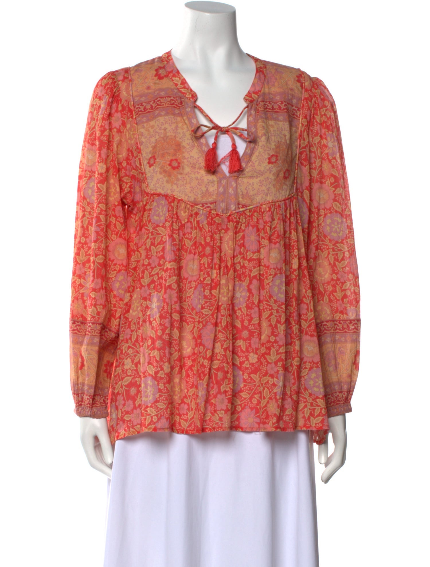 Spell & The Gypsy Collective Floral Print V-Neck Blouse