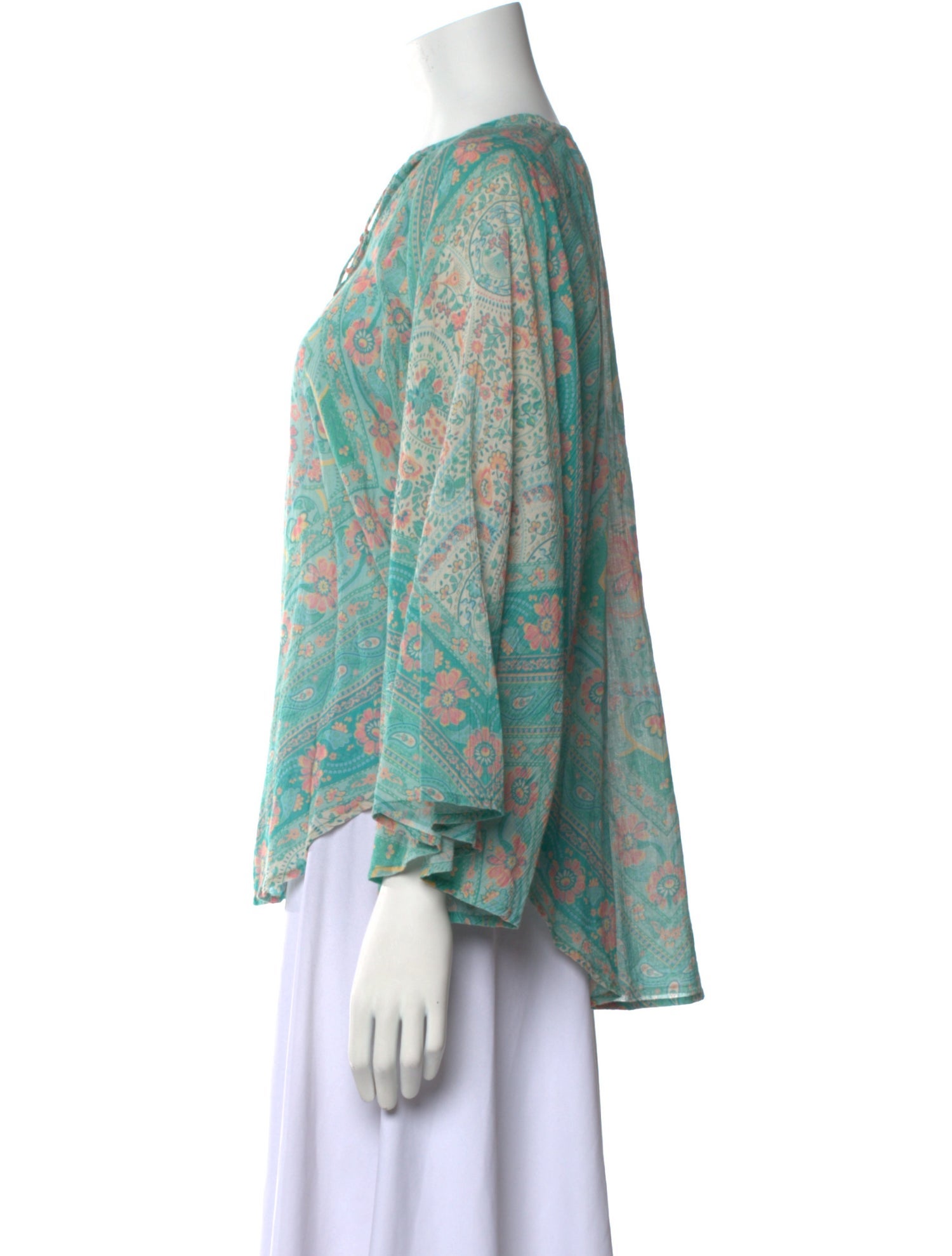 Spell & The Gypsy Collective Paisley Print V-Neck Blouse