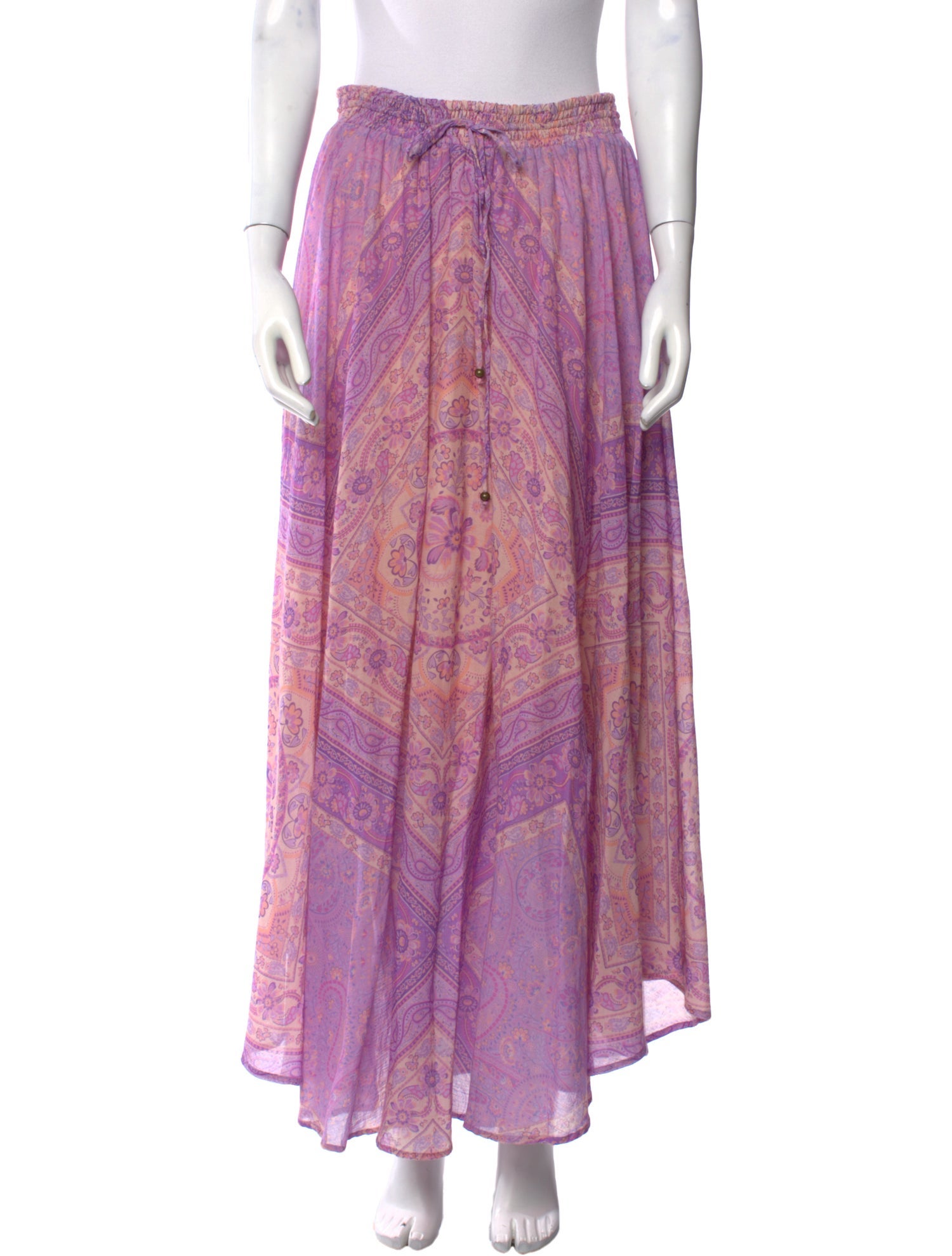 Spell & The Gypsy Collective Paisley Print Midi Length Skirt