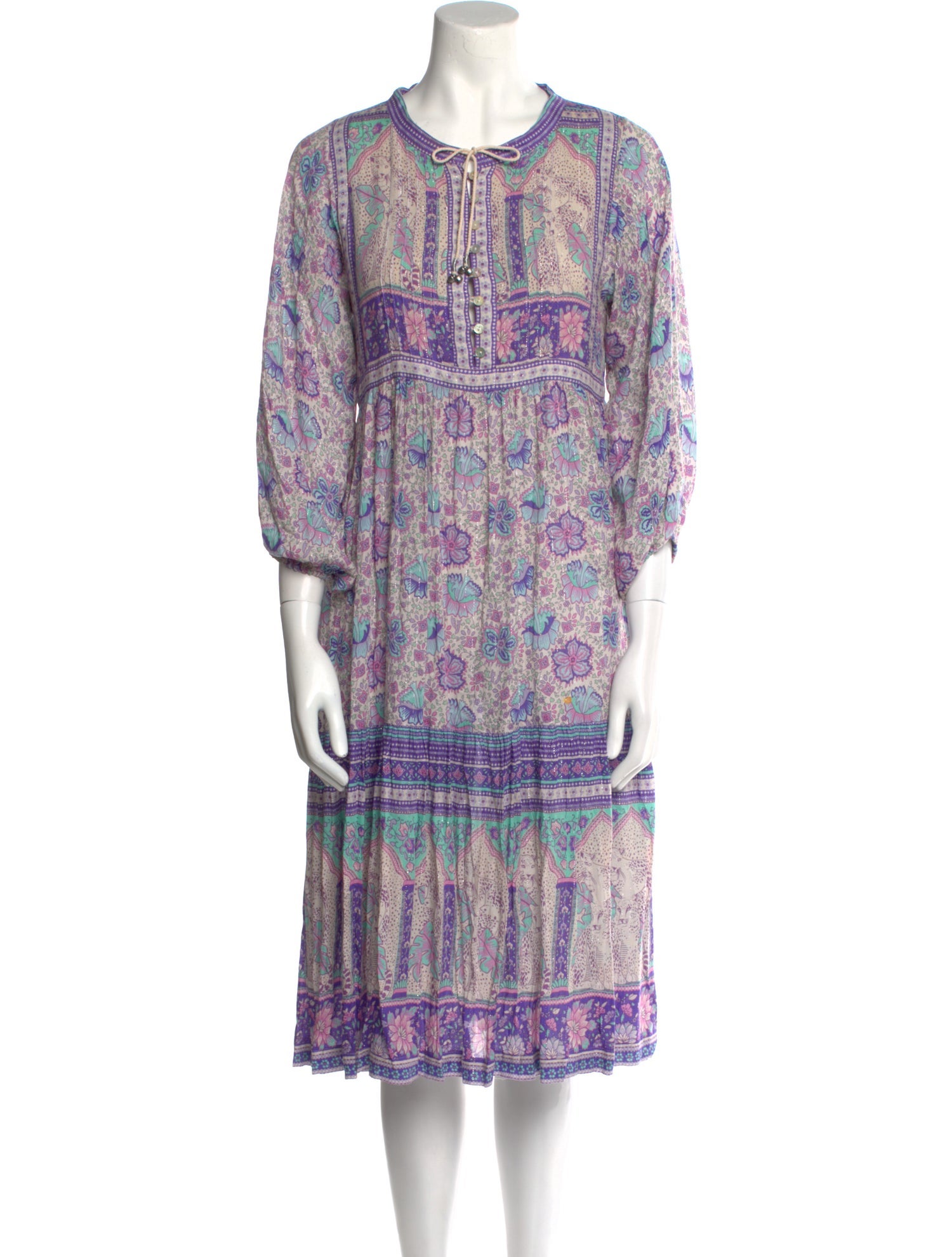 Spell & The Gypsy Collective Paisley Print Knee-Length Dress