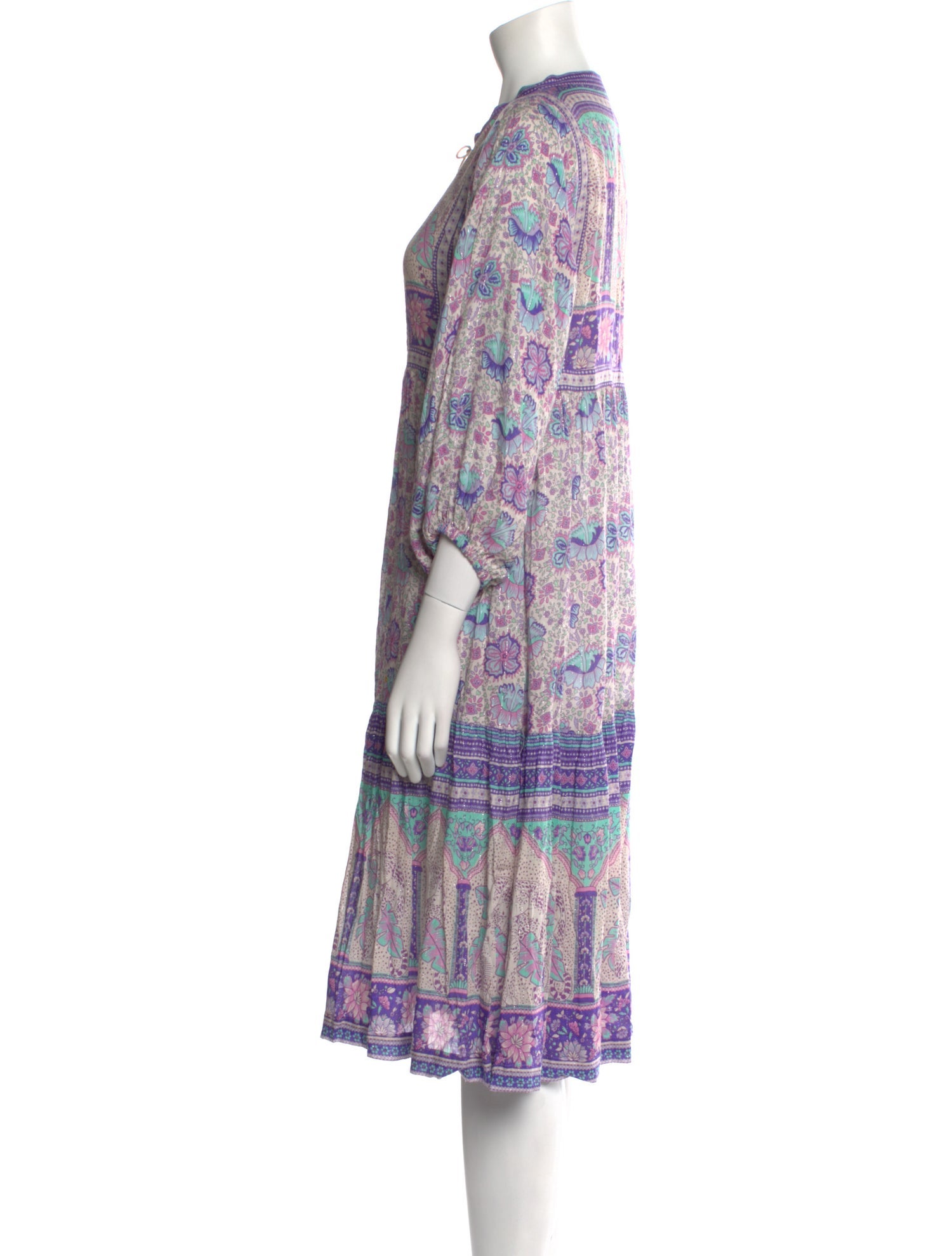 Spell & The Gypsy Collective Paisley Print Knee-Length Dress
