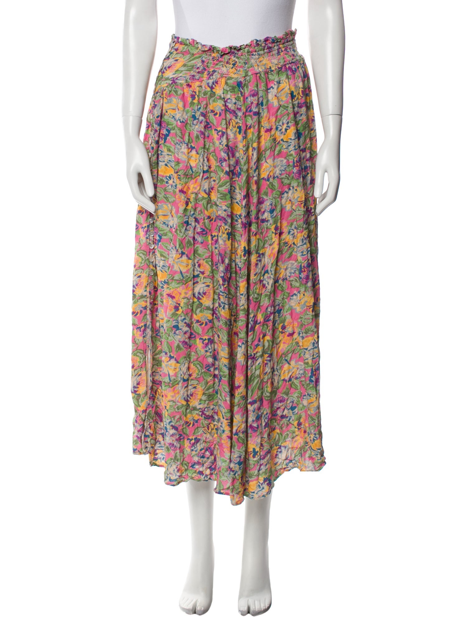Spell & The Gypsy Collective Floral Print Midi Length Skirt