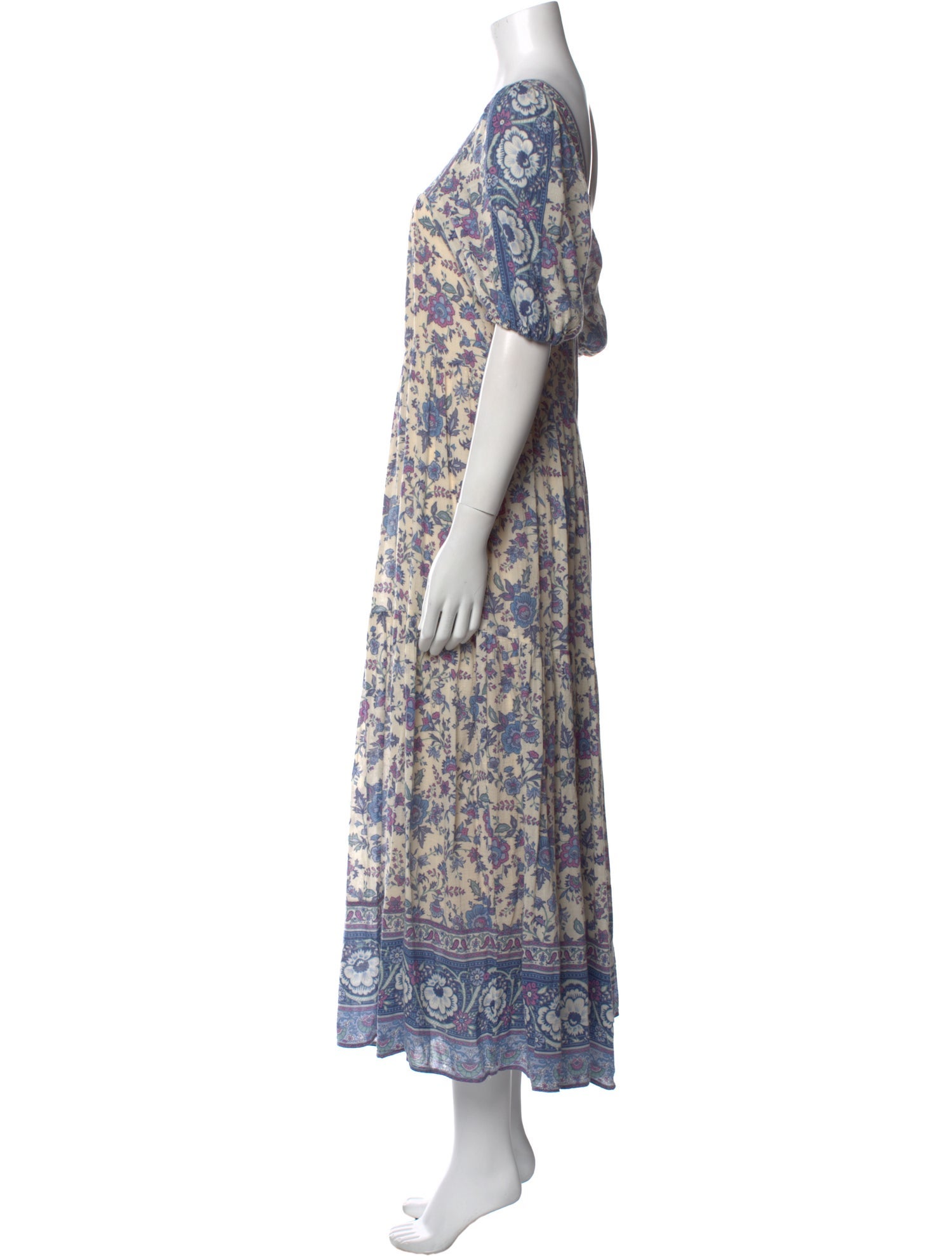 Spell & The Gypsy Collective Floral Print Midi Length Dress