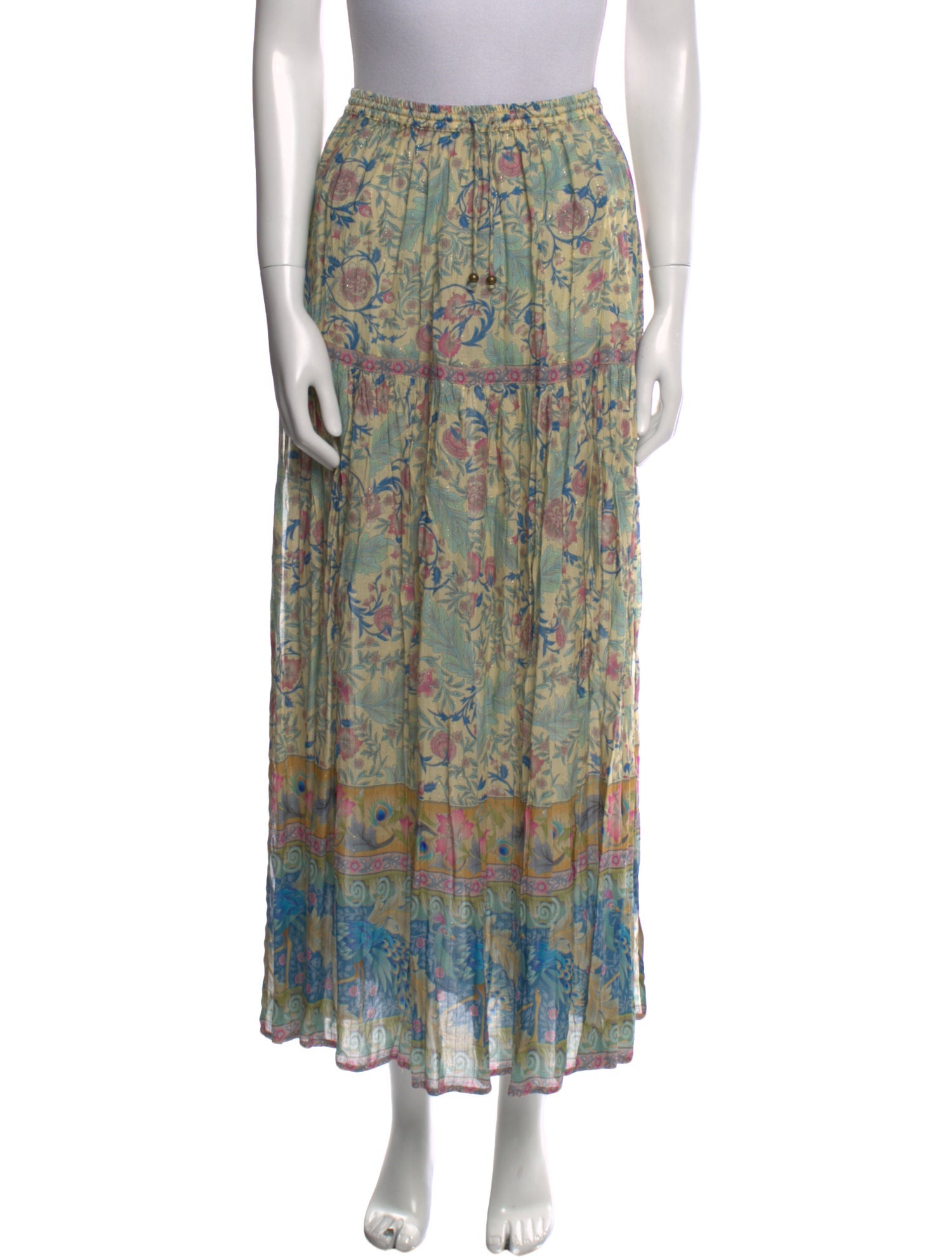 Spell & The Gypsy Collective Floral Print Midi Length Skirt w/ Tags