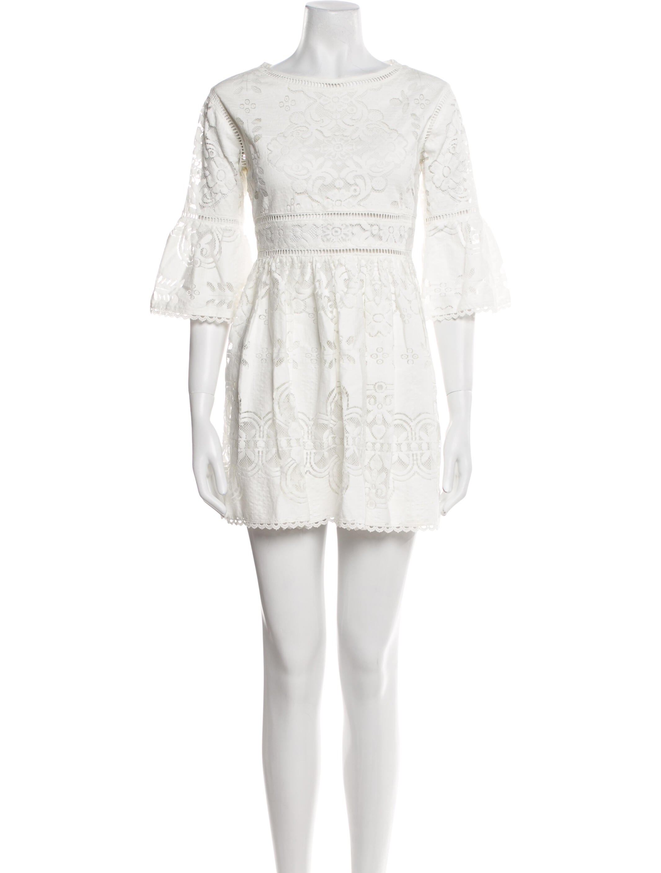 Spell Scoop Neck Mini Dress