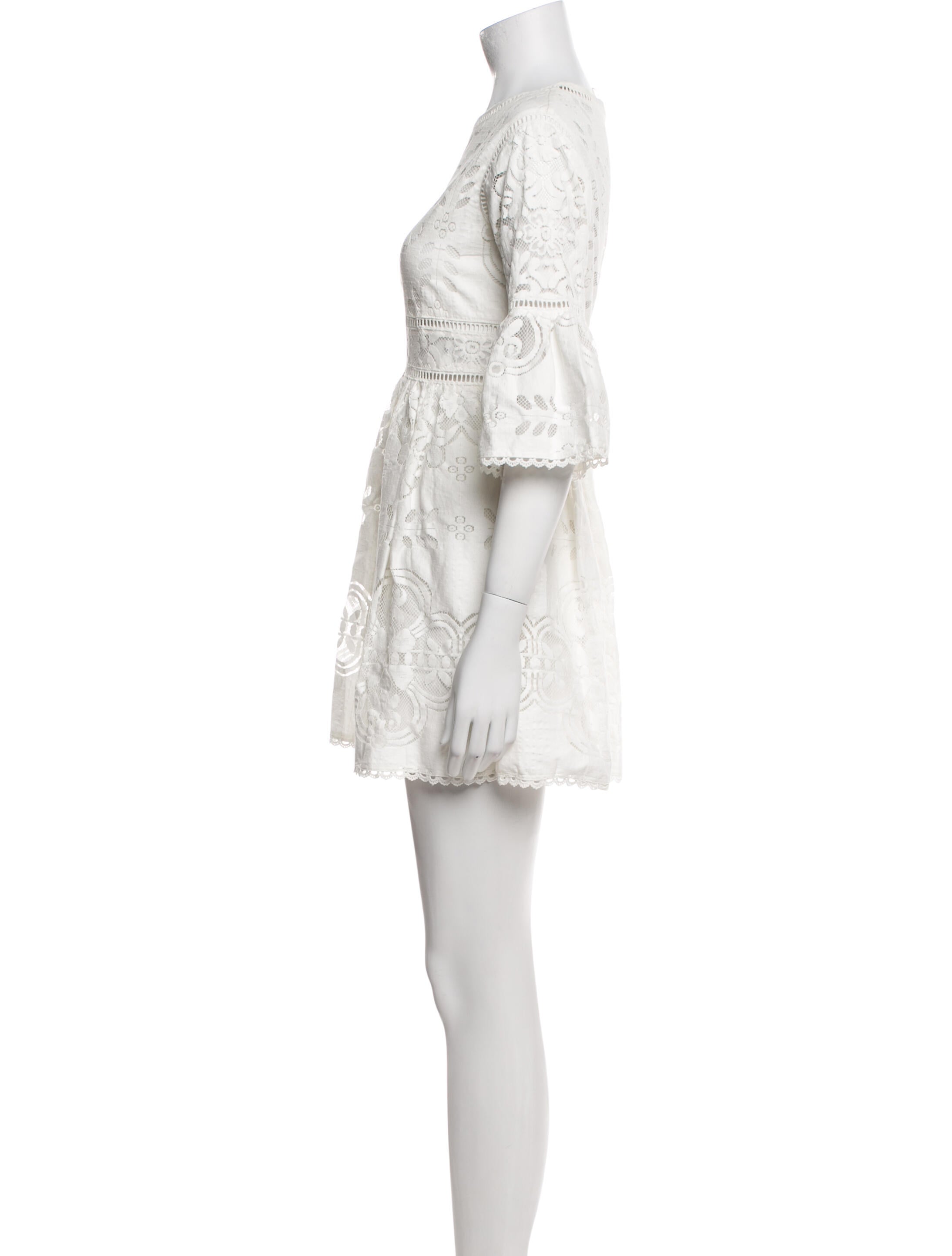 Spell Scoop Neck Mini Dress