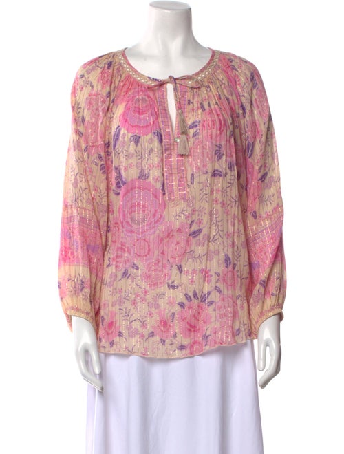 Spell & The Gypsy Collective Floral Print Scoop Neck Blouse