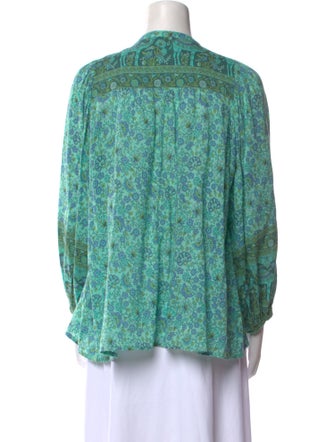 Spell & The Gypsy Collective Floral Print Crew Neck Blouse