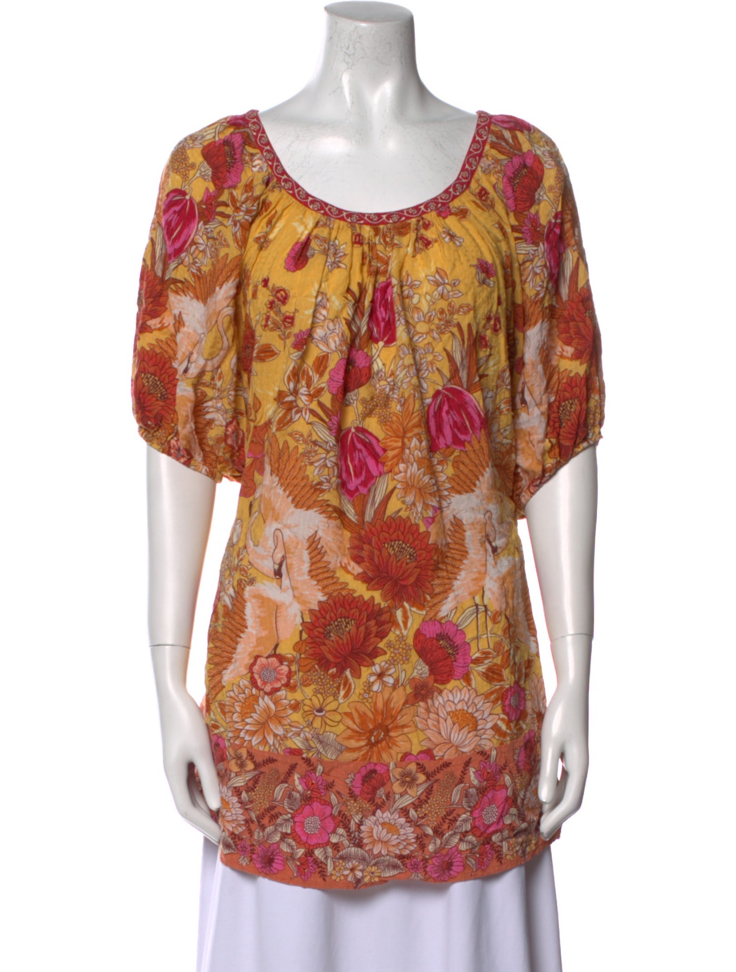 Spell & The Gypsy Collective Floral Print Scoop Neck Tunic