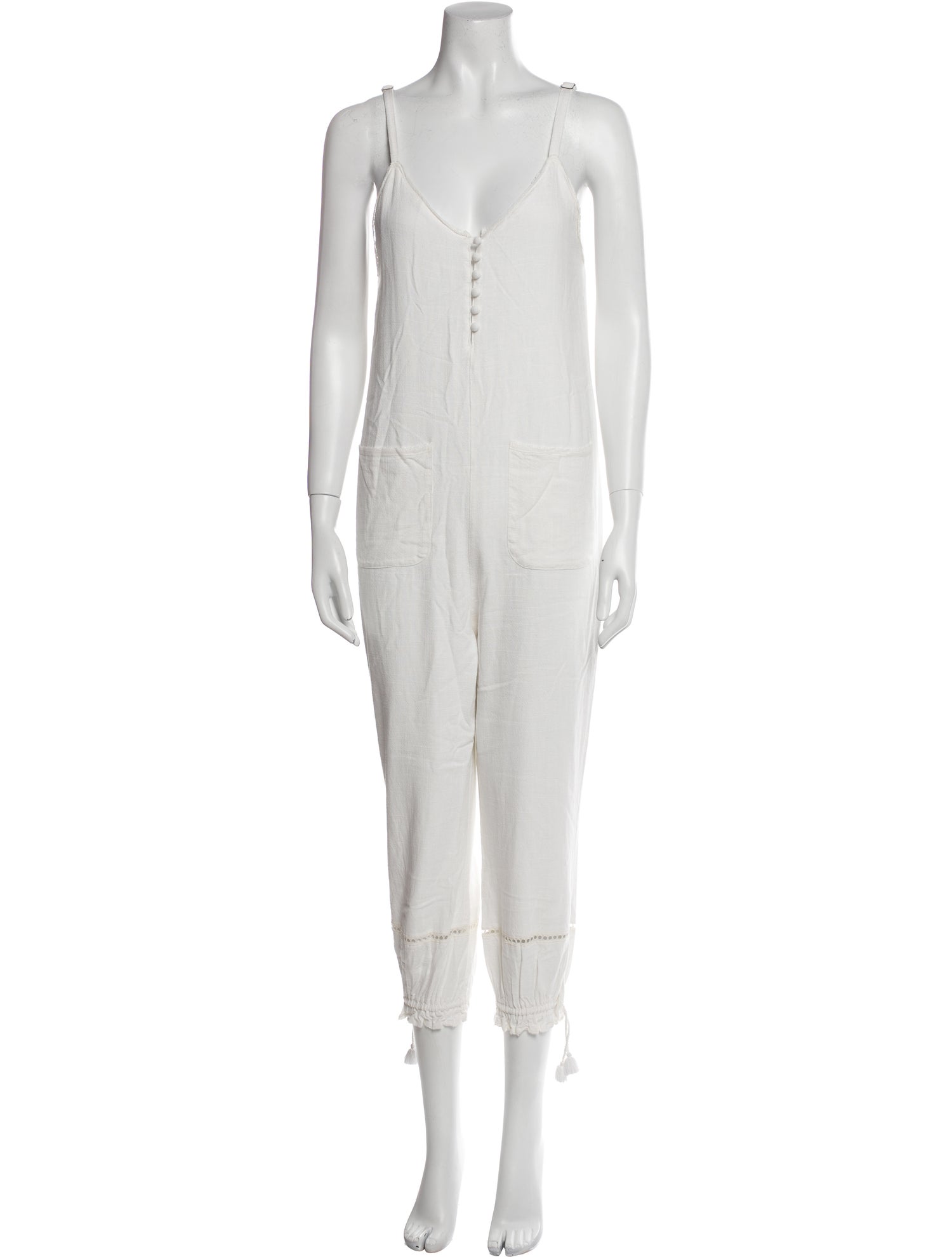 Spell & The Gypsy Collective Plunge Neckline Jumpsuit