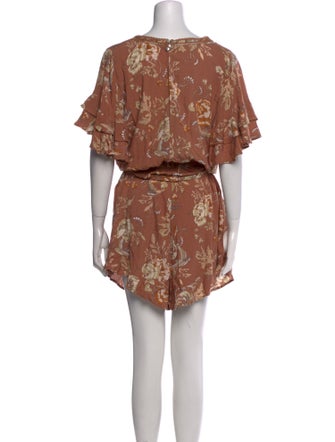 Spell & The Gypsy Collective Floral Print V-Neck Romper