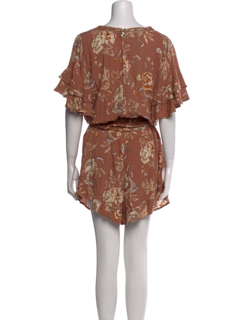 Spell & The Gypsy Collective Floral Print V-Neck Romper