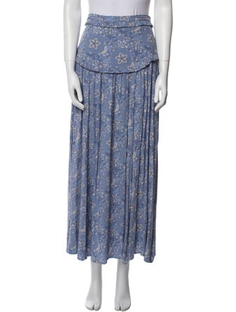 Spell & The Gypsy Collective Floral Print Midi Length Skirt