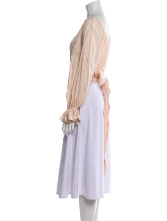 Spell & The Gypsy Collective Linen Square Neckline Crop Top