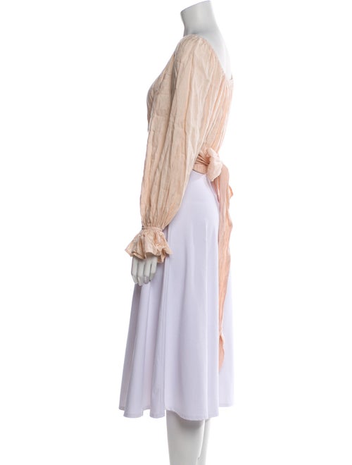 Spell & The Gypsy Collective Linen Square Neckline Crop Top