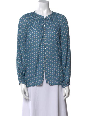 Spell & The Gypsy Collective Floral Print Crew Neck Blouse