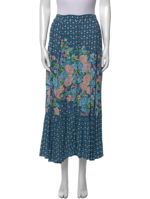Spell & The Gypsy Collective Floral Print Midi Length Skirt