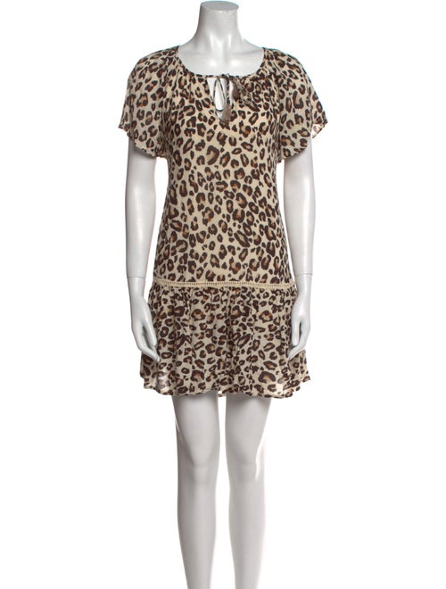 Spell & The Gypsy Collective Animal Print Mini Dress