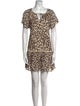 Spell & The Gypsy Collective Animal Print Mini Dress