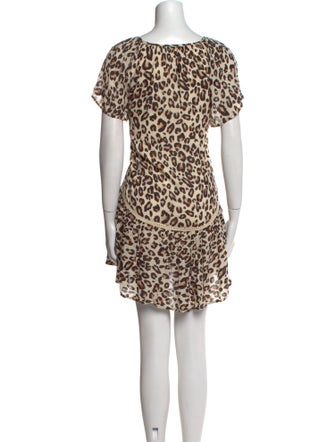 Spell & The Gypsy Collective Animal Print Mini Dress