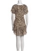 Spell & The Gypsy Collective Animal Print Mini Dress