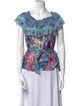 Spell & The Gypsy Collective Printed Cowl Neck Blouse