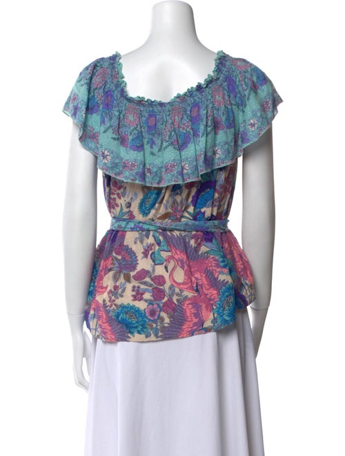 Spell & The Gypsy Collective Printed Cowl Neck Blouse