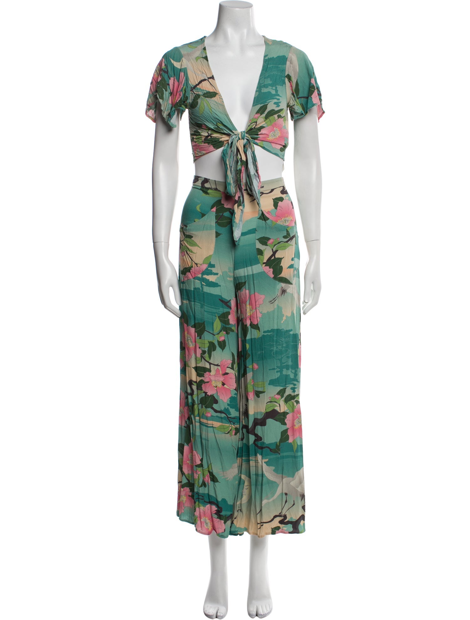 Spell & The Gypsy Collective Floral Print Pant Set