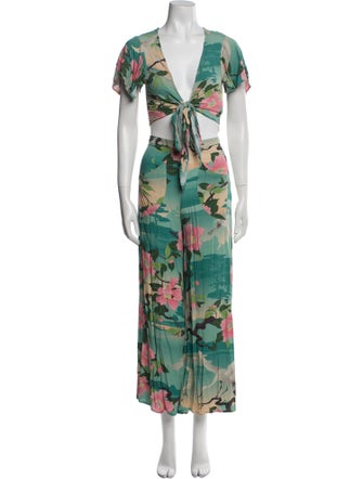 Spell & The Gypsy Collective Floral Print Pant Set