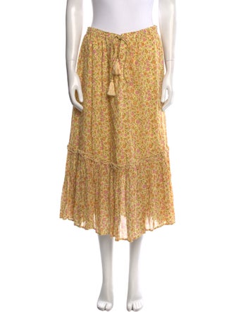 Spell & The Gypsy Collective Floral Print Midi Length Skirt