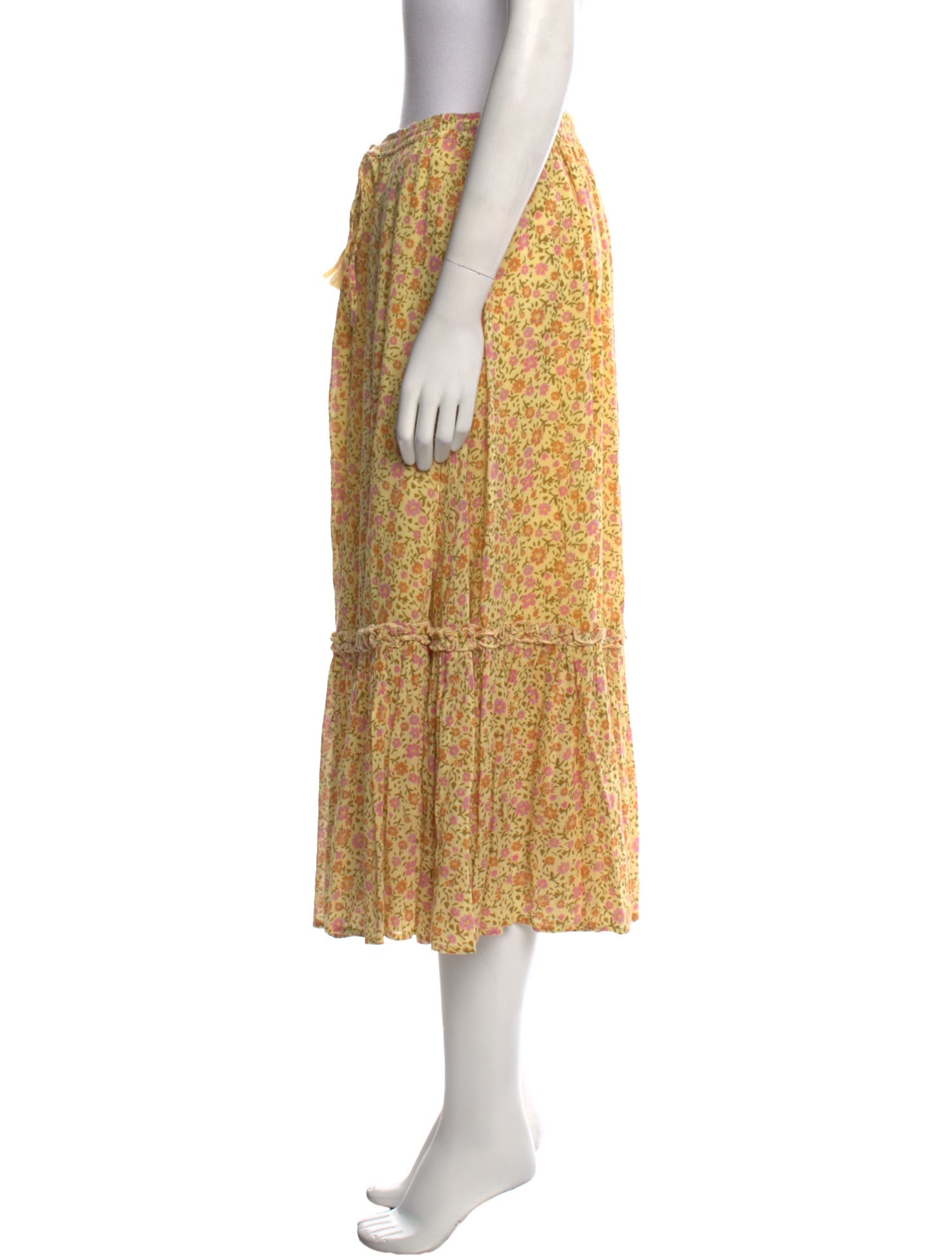 Spell & The Gypsy Collective Floral Print Midi Length Skirt