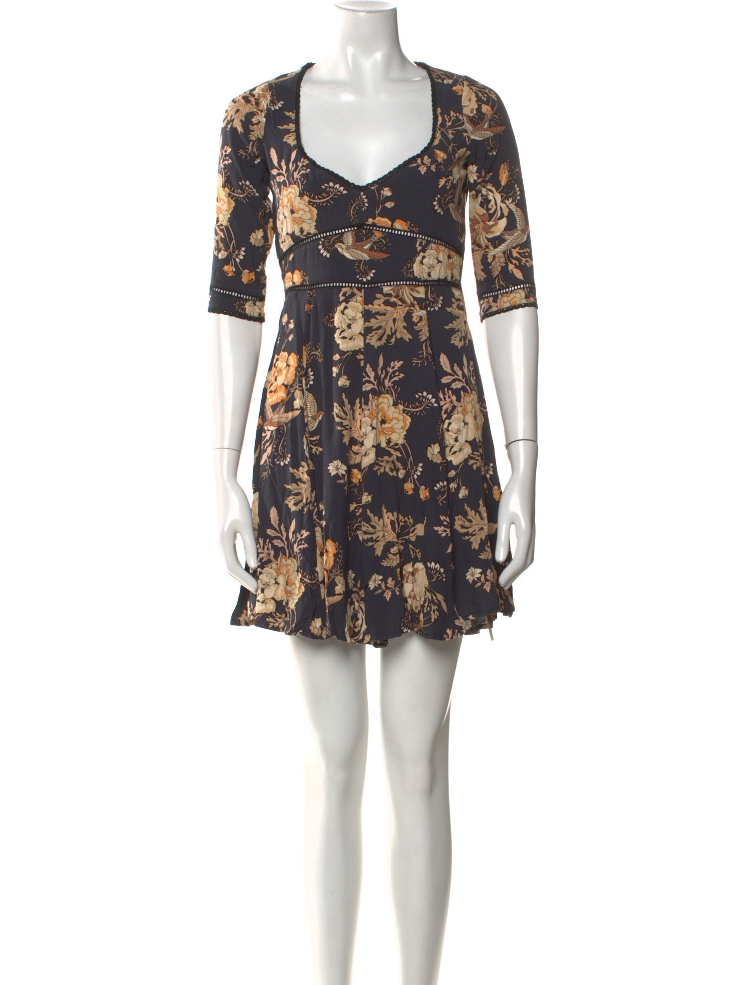 Spell & The Gypsy Collective Floral Print Mini Dress w/ Tags