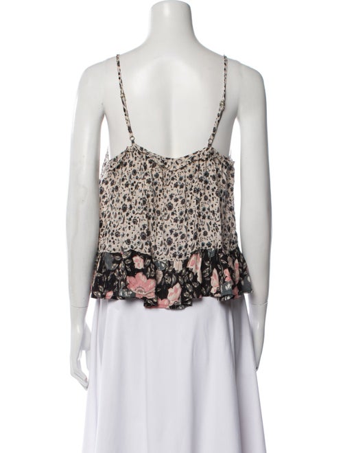 Spell & The Gypsy Collective Floral Print Square Neckline Crop Top