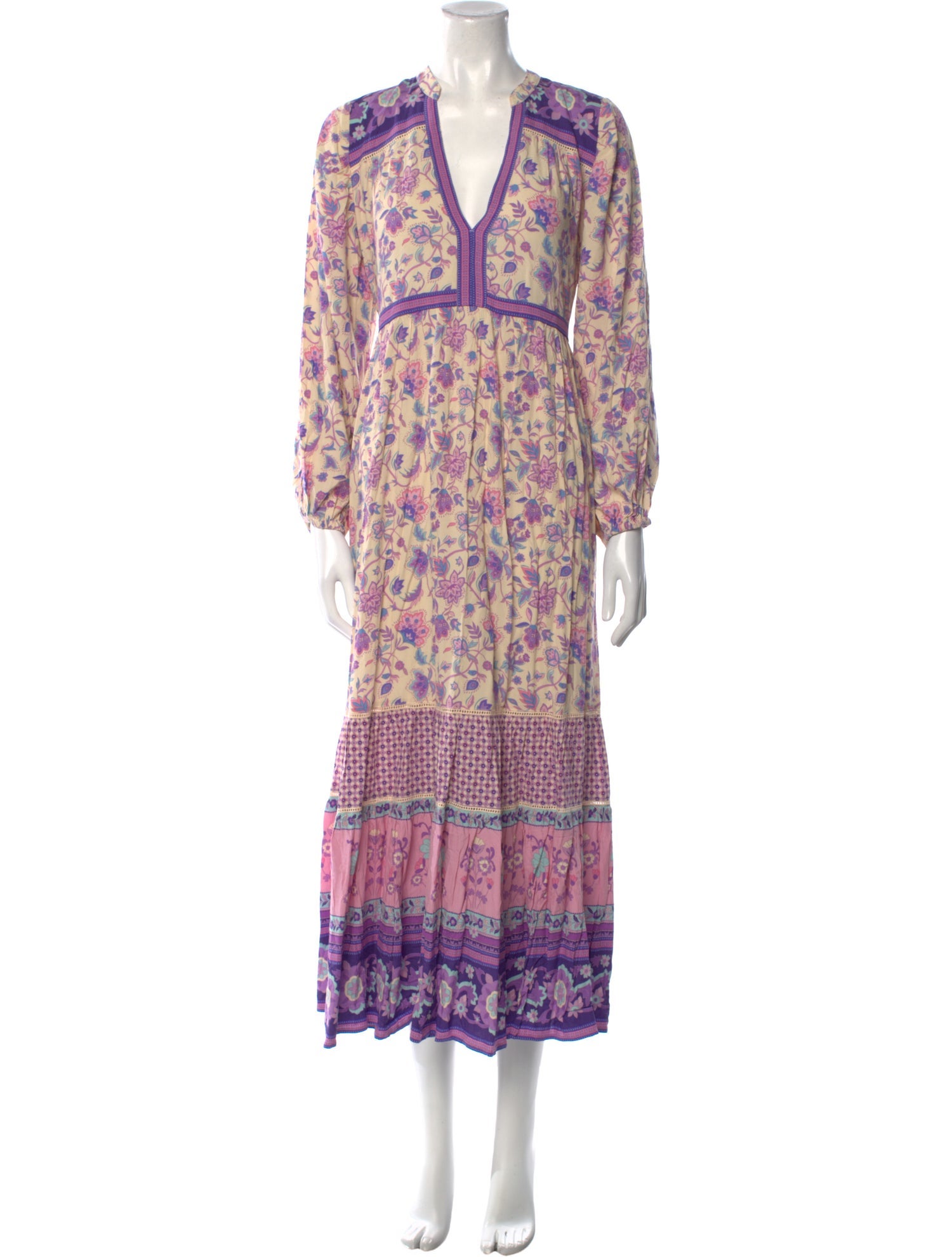 Spell & The Gypsy Collective Floral Print Long Dress w/ Tags