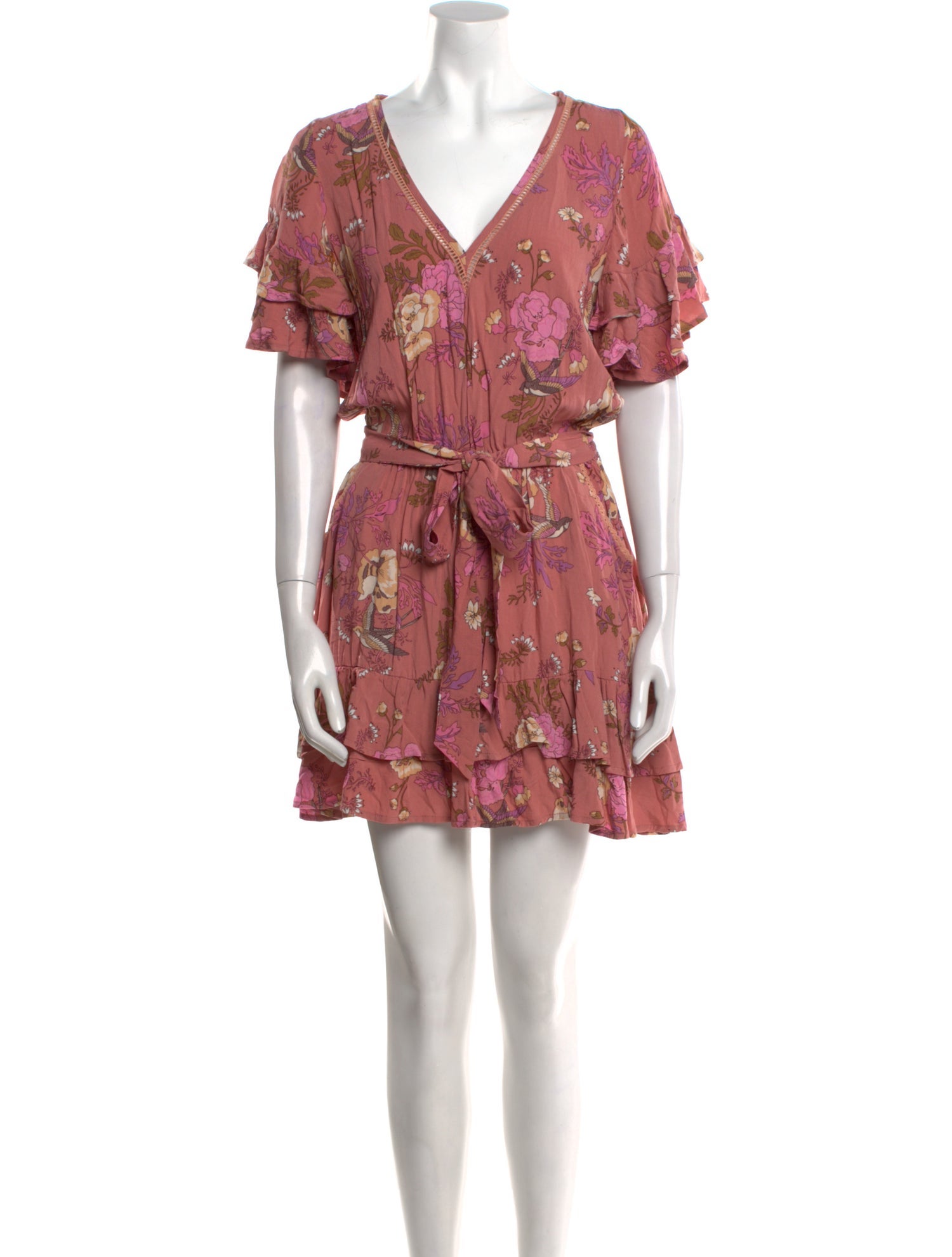 Spell & The Gypsy Collective Floral Print Mini Dress