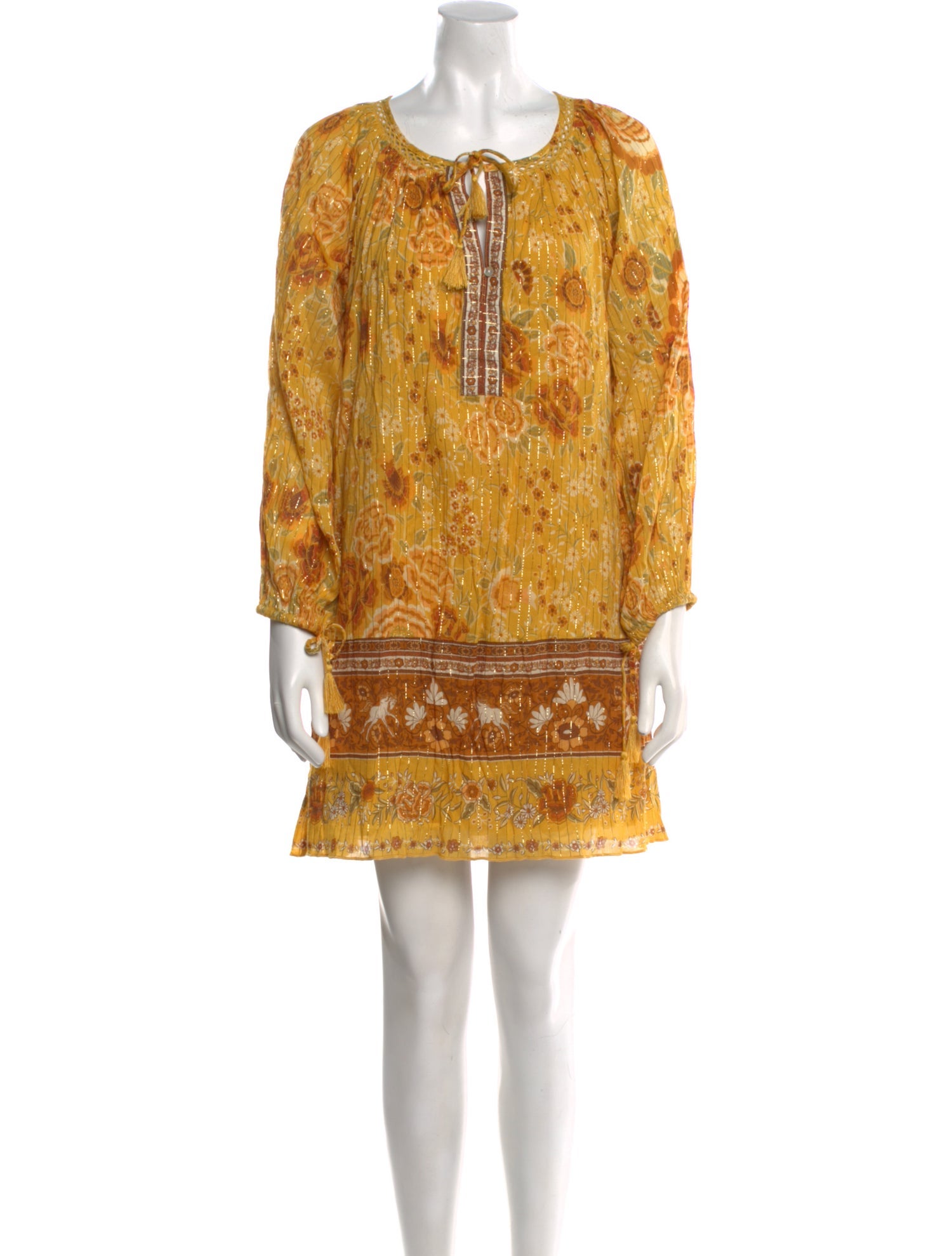 Spell & The Gypsy Collective Printed Mini Dress w/ Tags