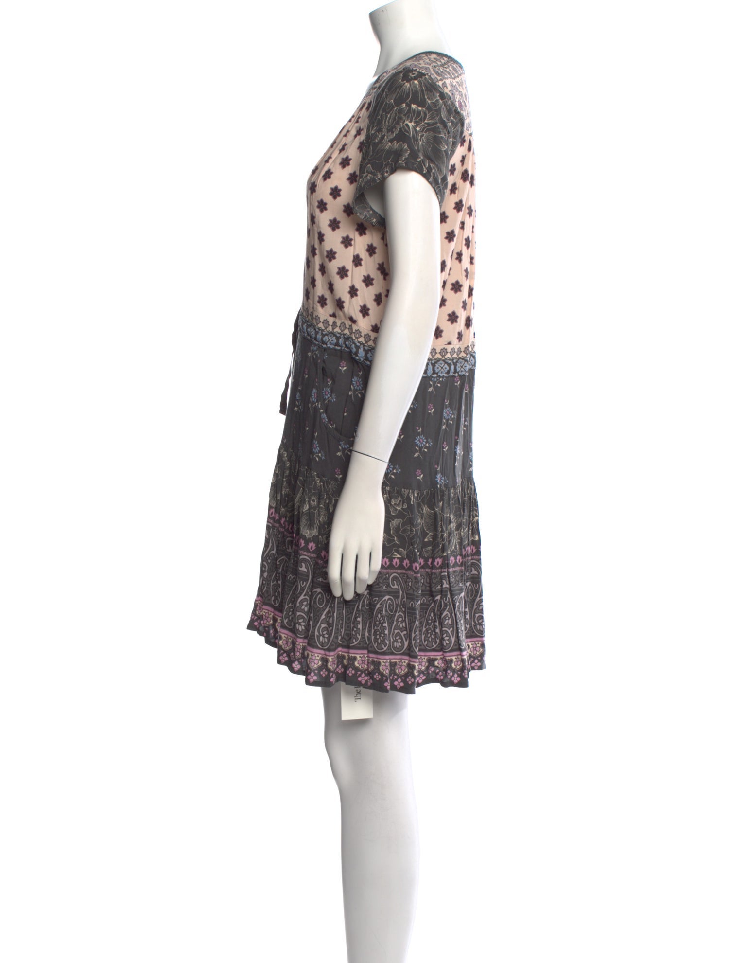 Spell Printed Mini Dress