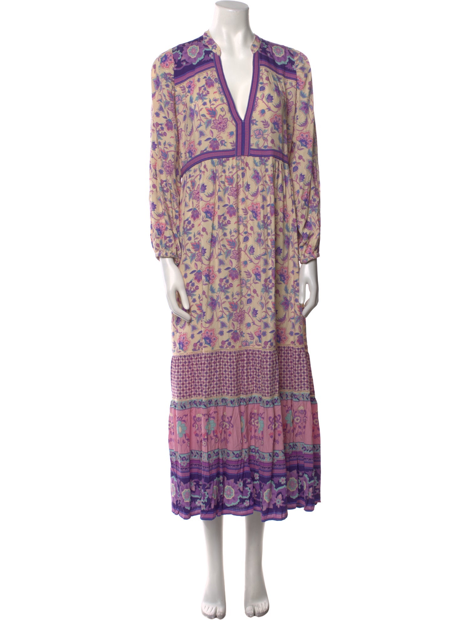 Spell & The Gypsy Collective Floral Print Long Dress w/ Tags