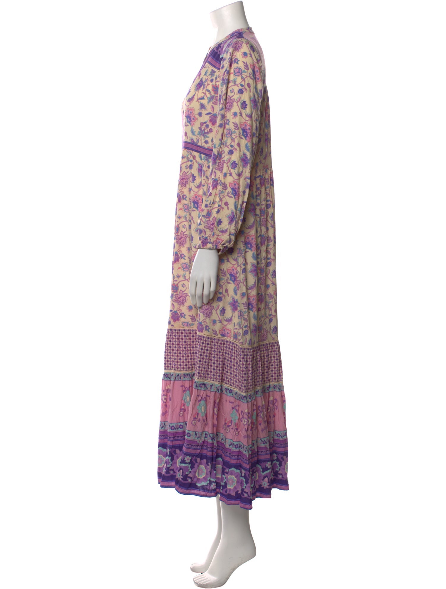 Spell & The Gypsy Collective Floral Print Long Dress w/ Tags