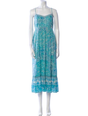 Spell & The Gypsy Collective Paisley Print Midi Length Dress
