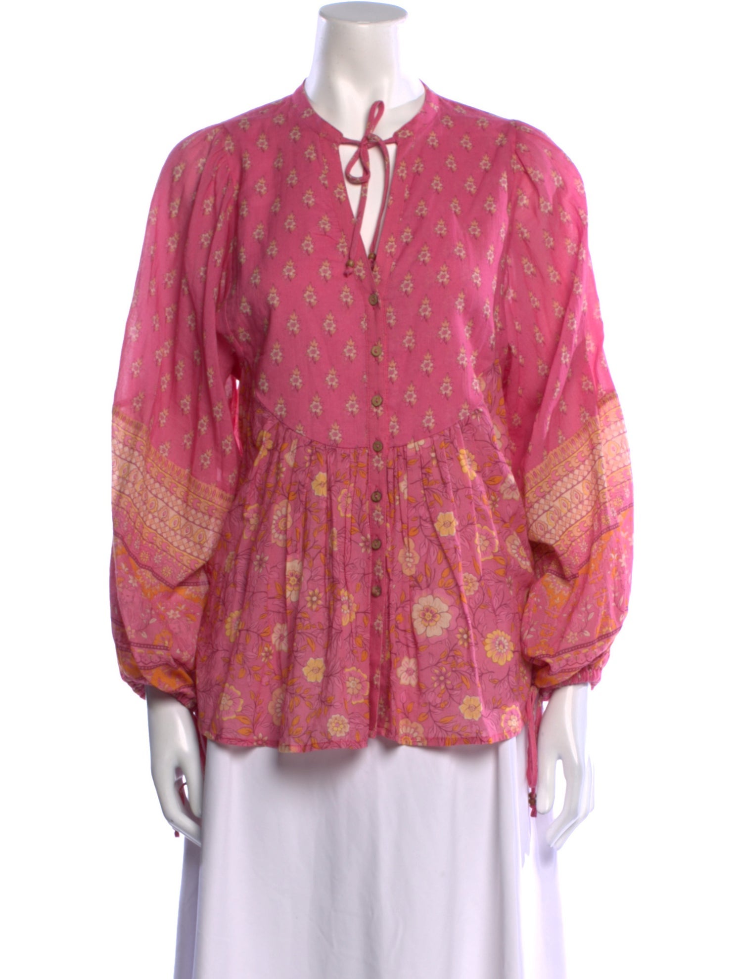 Spell & The Gypsy Collective Floral Print V-Neck Blouse