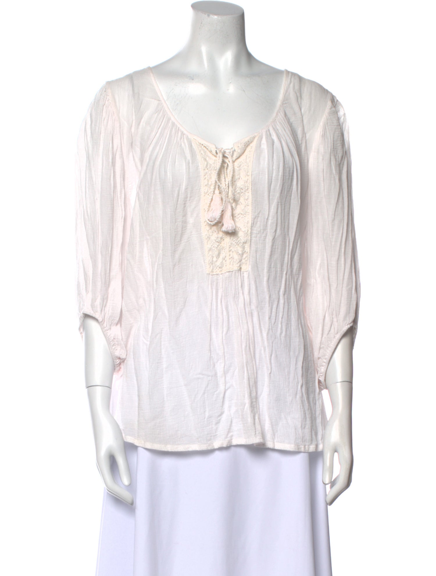 Spell & The Gypsy Collective V-Neck Three-Quarter Sleeve Blouse