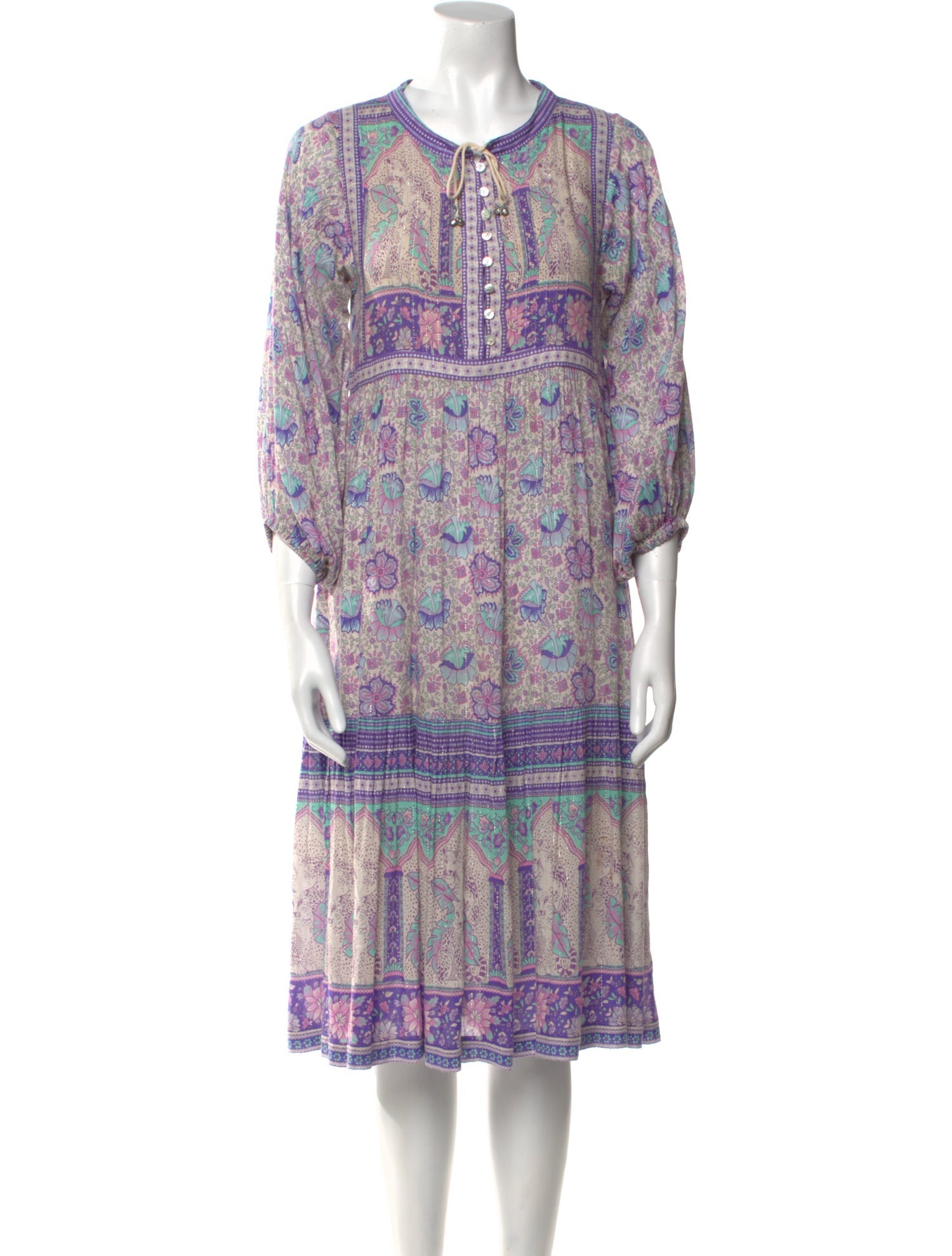 Spell & The Gypsy Collective Printed Midi Length Dress