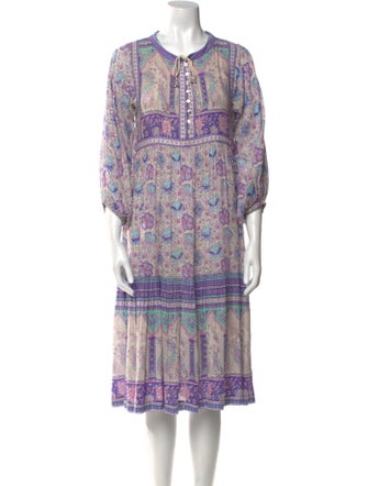 Spell & The Gypsy Collective Printed Midi Length Dress