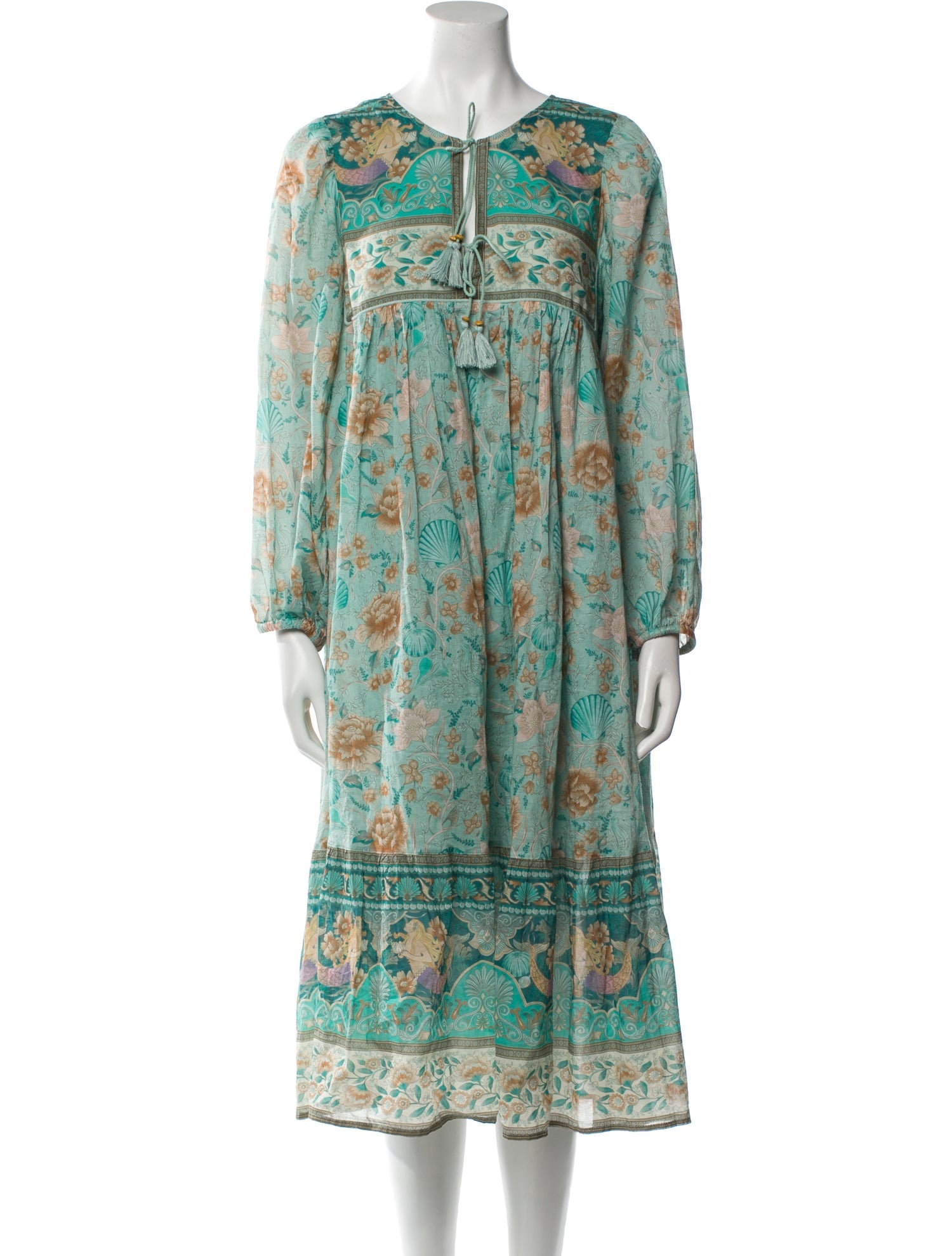 Spell & The Gypsy Collective Paisley Print Midi Length Dress