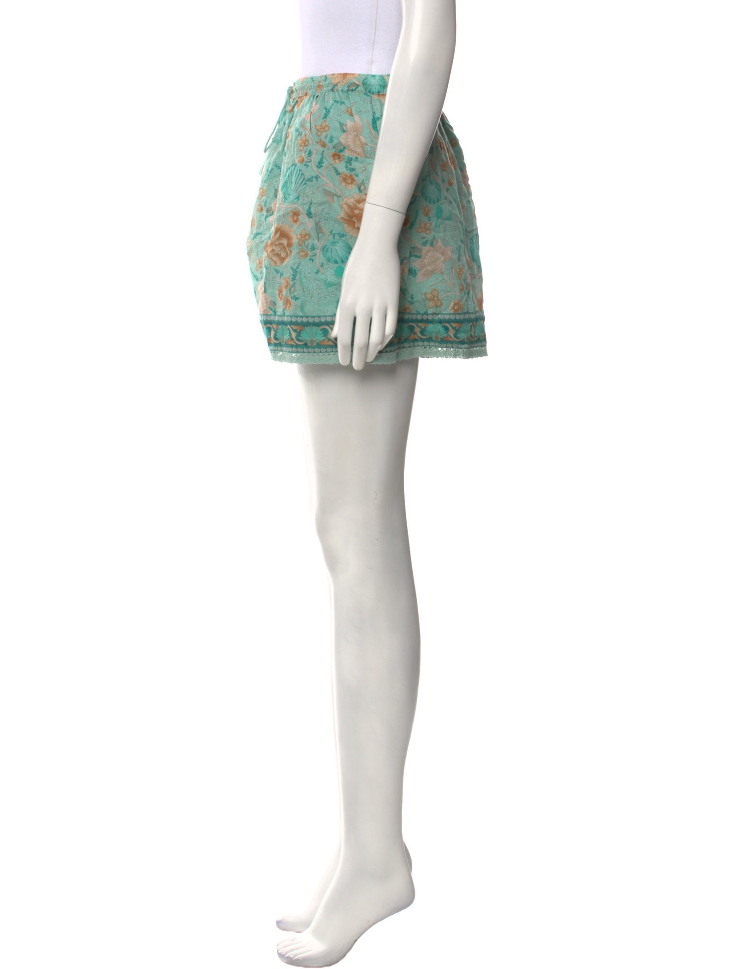 Spell & The Gypsy Collective Floral Print Mini Shorts