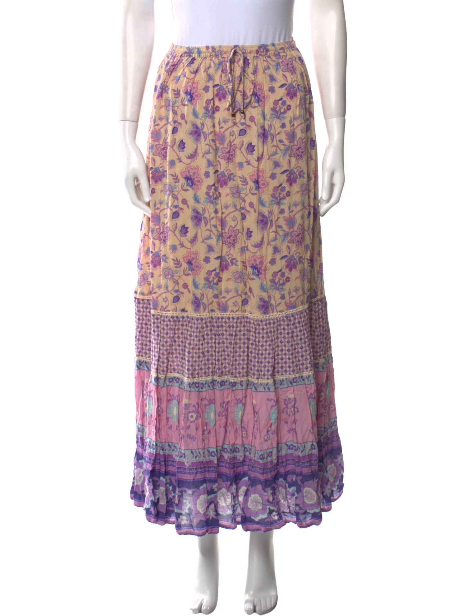 Spell & The Gypsy Collective Floral Print Midi Length Skirt